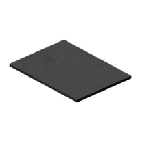 Cădiță de duș Kolpasan Hopp, din cast marble, 120x80 cm, antracit